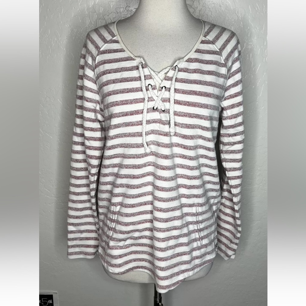 Sahara Social by Maison Scotch size 3 (M) striped sweater nautical coastal